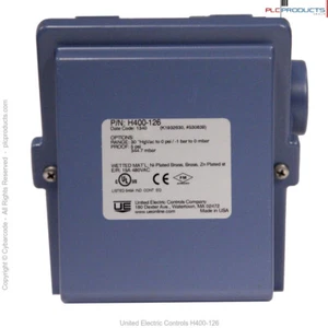 United Electric Controls H400-126 Druckschalter - Neu (alter Lagerbestand) - Bild 1 von 1