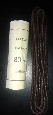 Par de cordones calzado azul - marron - negro, blanco ò gris. - Imagen 1 de 2