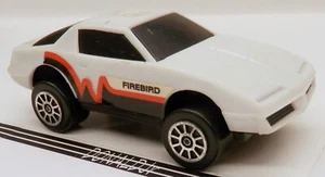 "Pontiac Firebird Vintage Buddy L 1982-1984 Trans-Am 3a Generación Plástico Blanco 3,5" - Imagen 1 de 2