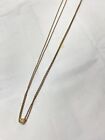 Vintage Gold Filled Opal Seed Pearl Pocket Watch Chain Slide Necklace 50"