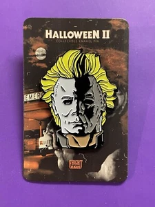 Halloween Michael Myers Ben Tramer Enamel Pin On Card Fright Rags Horror - Picture 1 of 1