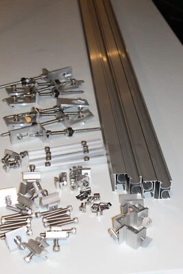 Tin Roof - Solar Panel Mounting kit w/ Clamps, Tin Roof Mount & 88 Inch Rails. - Image 1 of 4