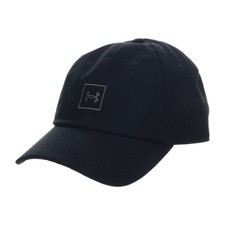 plain black under armour hat