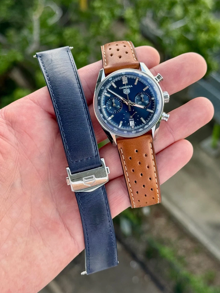 TAG Heuer Carrera Leather Band Wristwatches for sale | eBay