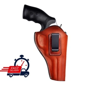 Leather IWB Holster Fits Taurus 856,905,605,82 - Genuine Leather - Picture 1 of 10