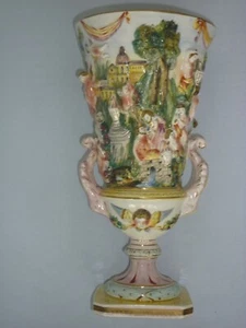 JARRÓN CAPODIMONTE - Imagen 1 de 5