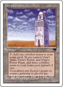 URZA'S TOWER (Plains) Chronicles MTG Land � Urza�s Tower Unc - Picture 1 of 1