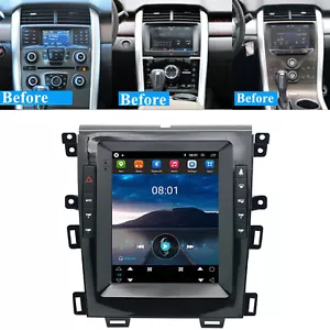 9.7" For Ford Edge 2010-15 Android 12 Car Vertical Stereo Radio Navi GPS FM WiFi - Bild 1 von 18