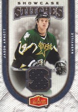2006-07 Flair Showcase Hockey Stitches JERSEY #SS-JA Jason Arnott
