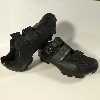 Cycling Shoes Road MTB Size 6.5 US 39 EU 5.5 UK Women Serfas Black 3 Strap - Image 1 of 4