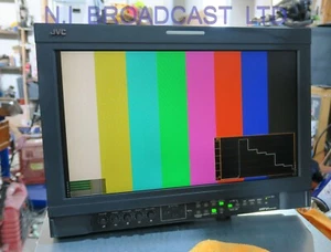 JVC 17 inch dt-v17g1  1 3G / HD monitor with wfm and audio (ref 1) - Picture 1 of 12