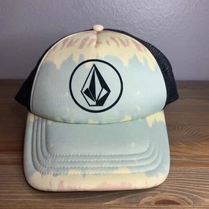 Volcom Trucker Hat Adjustable Tie Die - Picture 1 of 6