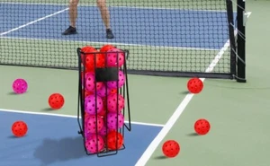 Tennis Ball Hopper,Portable Pickleball Picker Upper with Handle for Easy Pickup - Picture 1 of 12