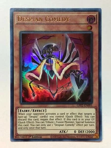 Yugioh Ghosts From the Past: The 2nd Haunting Despian Comedy GFP2-EN095 CASI NUEVO/M - Imagen 1 de 1
