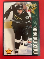 1999-00 Kraft Dinner All Stars 3.5x5 Card - #6 Mike Modano - Dallas Stars