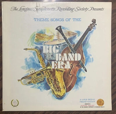Longines Symphonette Presents Theme Songs of the Big Band Era Vinyl Record LP Foto 1 de 4