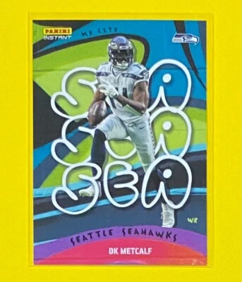 2022 Panini Instant DK Metcalf MY CITY 1/1860 SP Seattle Seahawks #MC-29 🔥 - Image 1 of 2