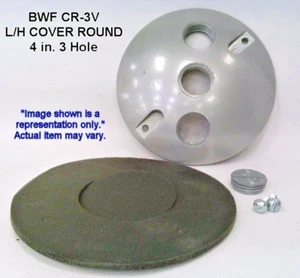 Coprilampada BWF CR-3V grigio un foro 3 x 1/2" per tutte le stagioni - Foto 1 di 6
