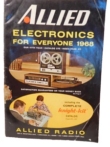 1968 – Allied Radio – Electronics For Everyone - 518 Pages - Picture 1 of 20