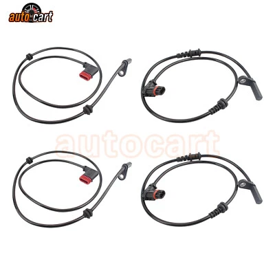 Sensor de velocidad de rueda ABS de 4 piezas para Mercedes-Benz C230 2008-2009 4Matic Base 2,5 L Foto 1 de 4