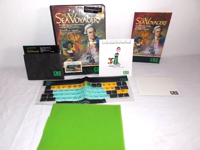 RARE VINTAGE Commodore 64 Game SEA VOYAGERS! - Image 1 of 2