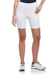 NWT Ladies CALLAWAY Truesculpt EcoVero WHITE Pullon Stretch Shorts S & M - Picture 1 of 3