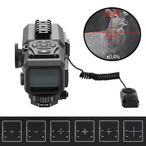 Night Vision 1080P 1200m Laser Rangefinder 4X Zoom IR Night Vision Hunting Scope - Picture 1 of 10