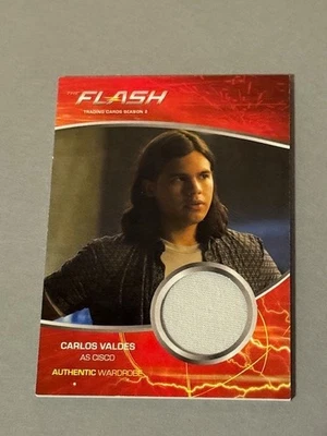 The Flash Cisco Movie Set Worn Used Shirt Wardrobe Relic 2017 Cryptozoic Valdes - Image 1 of 2