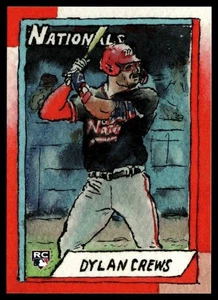 2025 Topps Shoebox Treasures Dylan Crews RC Washington Nationals #FL-10 - Picture 1 of 2