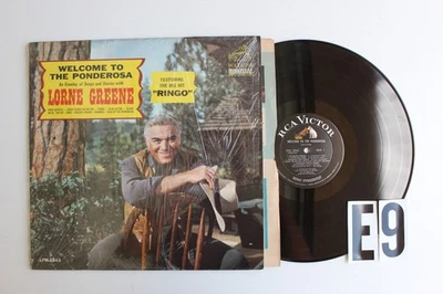 Lorne Greene -  Welcome to the Ponderosa - Record lp original vinyl album - Image 1 of 3