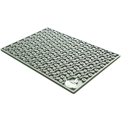 Home Coffee Bar Coffee Bar Mat Drip Tray Mat Non-slip Texture Spill Absorbent - Image 1 of 4