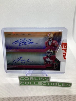 2024 Signature Class Dual Signatures Ricky Pearsall /Cowing Auto SEALED 🔥📈💎 - Image 1 of 3