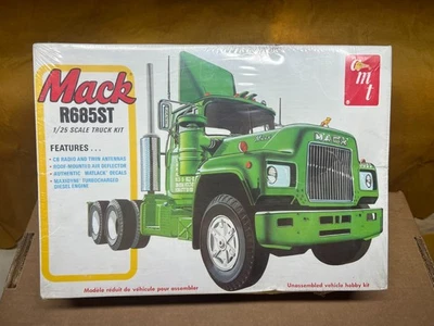 Mack R685ST Camión Escala 1/25 AMT Modelo Plástico Kit Hobby Desmontado Foto 1 de 4