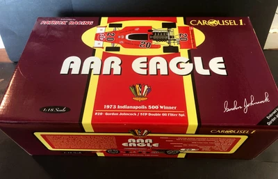 Carousel 1  AAR Eagle #4705 1973 Indy Winner  #20 Gordon Johncock STP 1:18 UNSER - Image 1 of 4