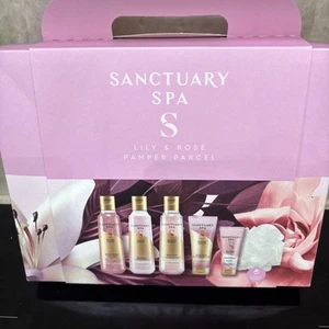 SANCTUARY SPA Pamper Parcel LILY & ROSE BNIB - Picture 1 of 7
