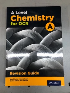 OCR A  A Level Chemistry Student textbook By Rob Ritchie 2015 - Picture 1 of 3