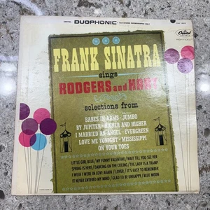 Frank Sinatra Sings Rodgers and Hart Capitol Duophonic Vinyl Record LP - Picture 1 of 3