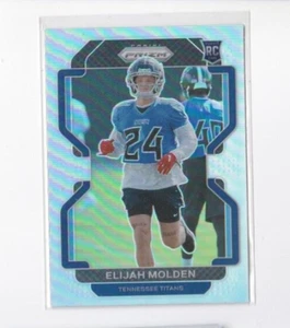 TARJETA DE NOVATO ELIJAH MOLDEN 2021 PANINI PRIZM SILVER PRIZM PARALELO - SE ENVÍA GRATIS - Imagen 1 de 24