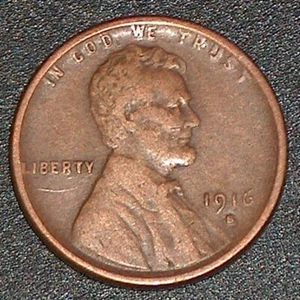 1916-S Lincoln Wheat CENT VERY FINE 99¢ combined S&H Li432 - Picture 1 of 2