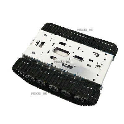 RC Tank Chassis Tracked Vehicle Robot Chassis Shock Absorption Unassembled - Image 1 of 4