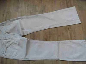 Seven for All Mankind bootcut jeans white with rhinestones size 29 TOP KoS417 - Picture 1 of 4