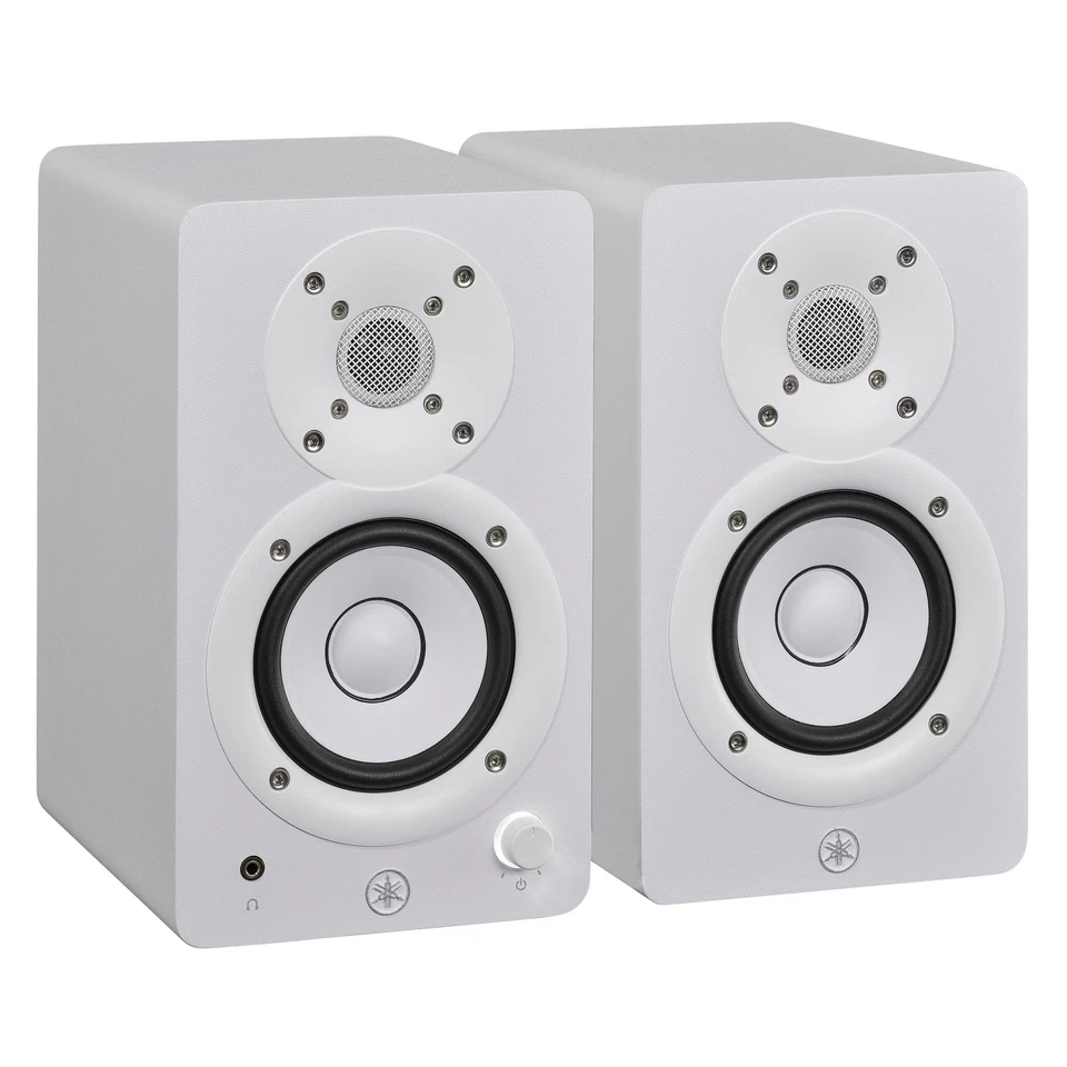 Yamaha HS3W White - 3.5" Powered Studio Monitors - Pair