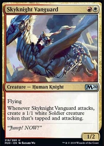 MTG Magic the Gathering Skyknight Vanguard (218/357) Core Set 2020 LP - Picture 1 of 1