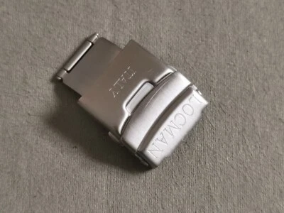 Locman vintage stainless steel deployante deplo buckle mm 24 newoldstock - Изображение 1 из 4