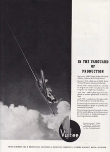 1941 Vultee Aircraft ad 12/27/2022h - Picture 1 of 1