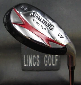 Spalding Royal Top 23° 4 Hybrid Regular Graphite Shaft Spalding Grip & H/C - Picture 1 of 7