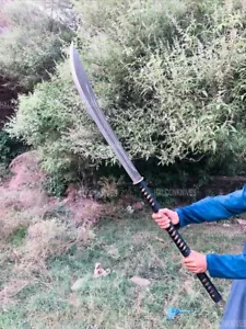 42 Inches Naginata Of High Carbon Steel , Razor Sharp Blade With Sheath - Picture 1 of 2