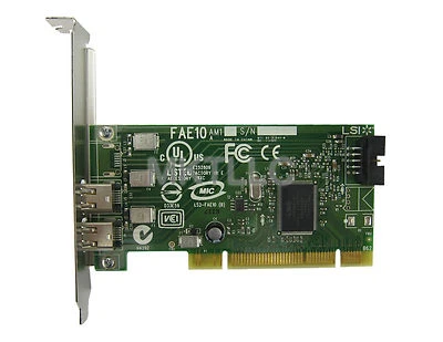 Dell H924H IEEE-1394 Dual Firewire 32-Bit PCI Card - Image 1 of 3