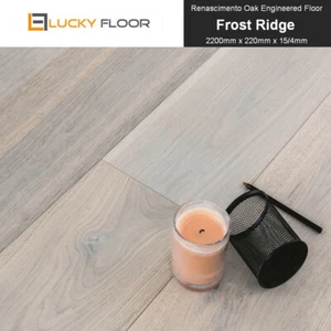 15mm Frost Ridge Oak Engineered Flooring Hardwood Timber Floor Floating Floors - Picture 1 of 4
