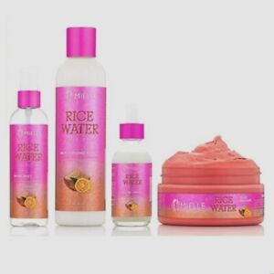 MIELLE ORGANICS- RICE WATER-HAIR CARE PRODUCTS-TREATMENT, MASQUE-FAST UK POST!!!